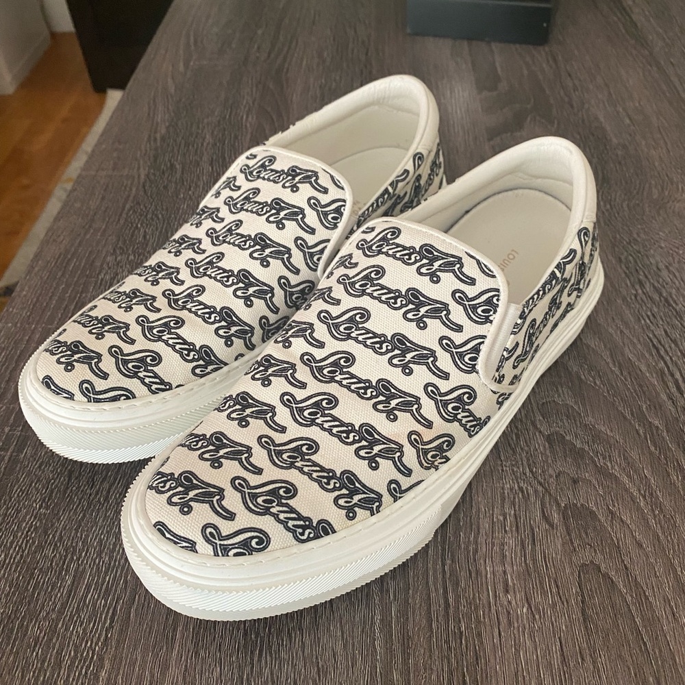 Authentic Louis Vuitton Trocadero Slip-On Louis Vuitton
